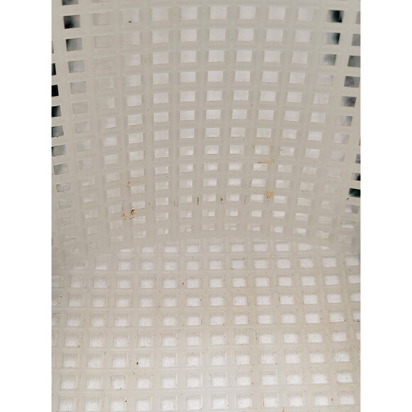 Plastic Canvas House Napkin & Salt & Pepper Holder Or Condiment Caddy Handmade - Picture 10 of 10